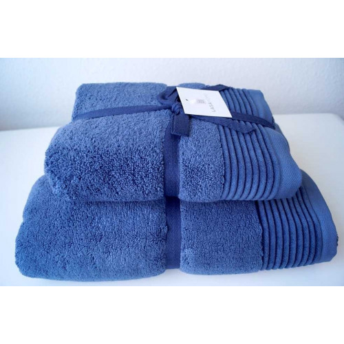 Towels Juliet Marine blue