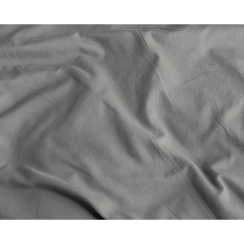 Cotton Satin Pillowcases Primavera Deluxe Grey (2 in 1) i 100% cotton from MyTrendyHome.dk