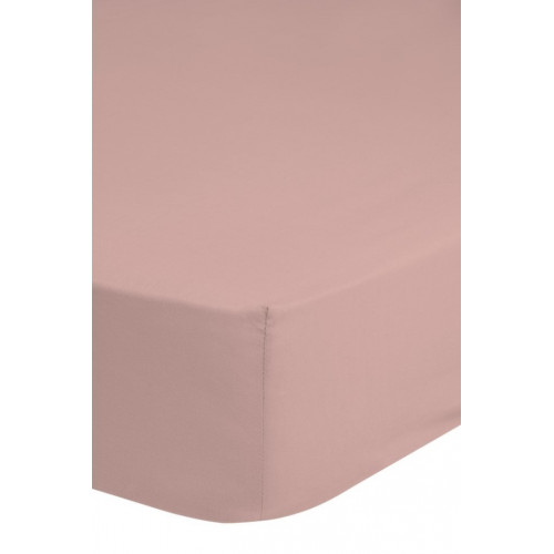 Cotton satin Fitted Sheet HIP Dusty pink