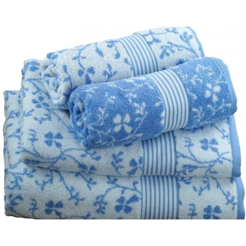 Håndklæder Vintage Floral blå