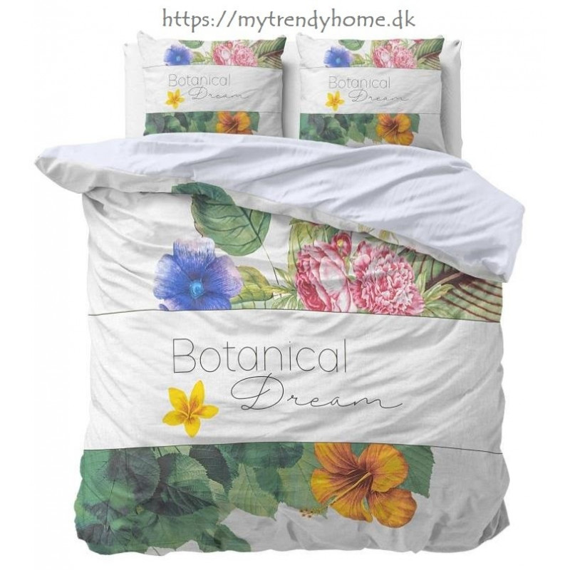 Bomulds sengetøj Summer Botanical Dream Multi fra MyTrendyHome.dk