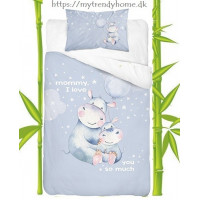 Bamboo bedding Lovely Mommy Blue