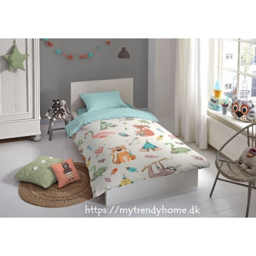 Junior sengetøj Boho i ren bomuld af høj kvalitet fra MyTrendyHome. dk