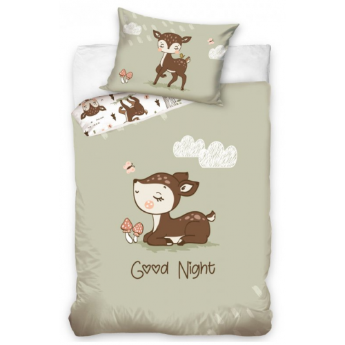 Junior sengetøj Good Night med sød Bamby fra MyTrendyHome. dk