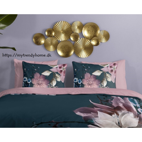 Bomuldssatin sengetøj Guana med eksotiske blomster - MyTrendyHome.dk