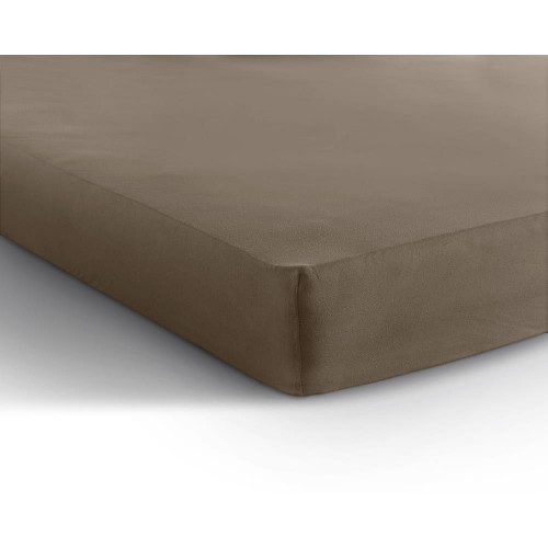 Faconlagen Double Jersey 220 gr. Straight Pack Taupe - MyTrendyHome.dk