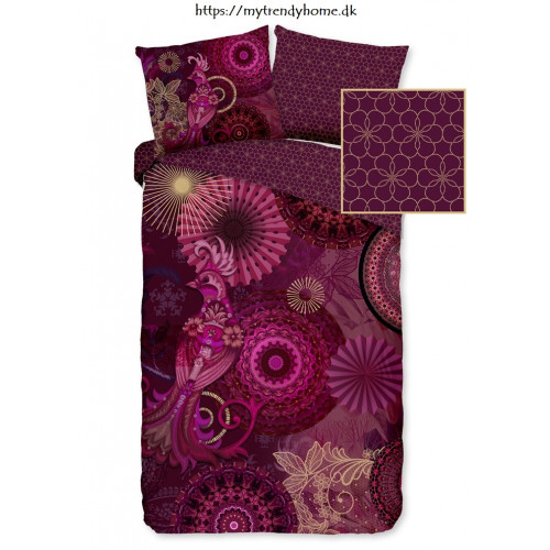 Bomuldssatin sengetøj Miska med mandala ornament fra MytrendyHome.dk