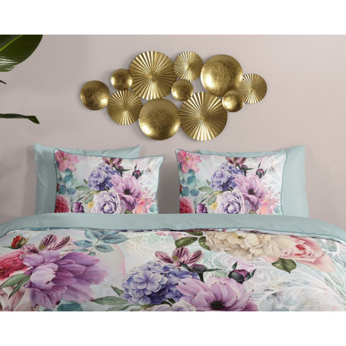 Bomuldssatin sengetøj Anamin med eksotiske blomster - MyTrendyHome.dk
