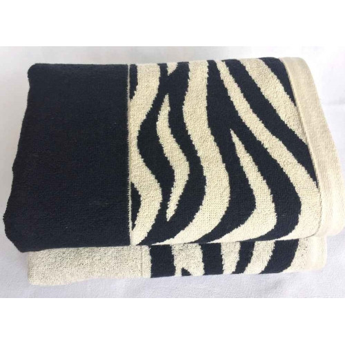 Håndklæde Zebra i 100% luxus bomuld fra MytrendyHome.dk