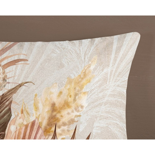 Flonel sengesæt Gia med blomster i 100% bomuld fra MyTrendyHome.dk