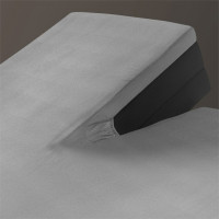 Fitted Sheet Splittopper Jersey Grey