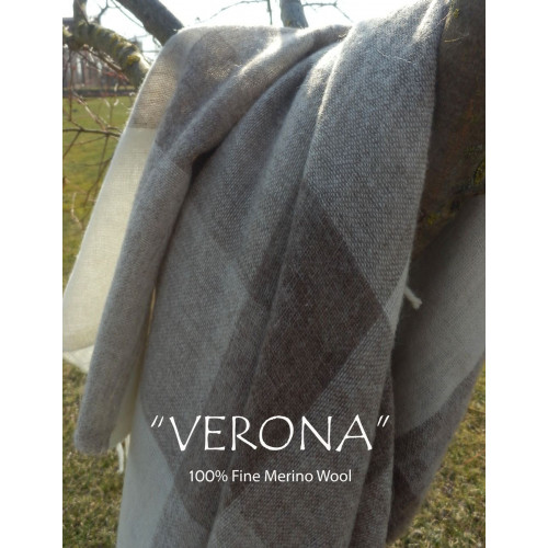 Lækre bløde uldplaid Verona fremstillet i Europa fra MyTrendyHome.dk