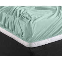 Fitted Sheet Double Jersey 220 gr. - Pastel Blue